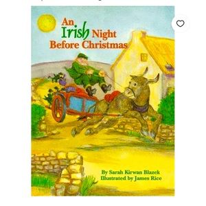 🌻4/$20 An Irish Night Before Christmas Book